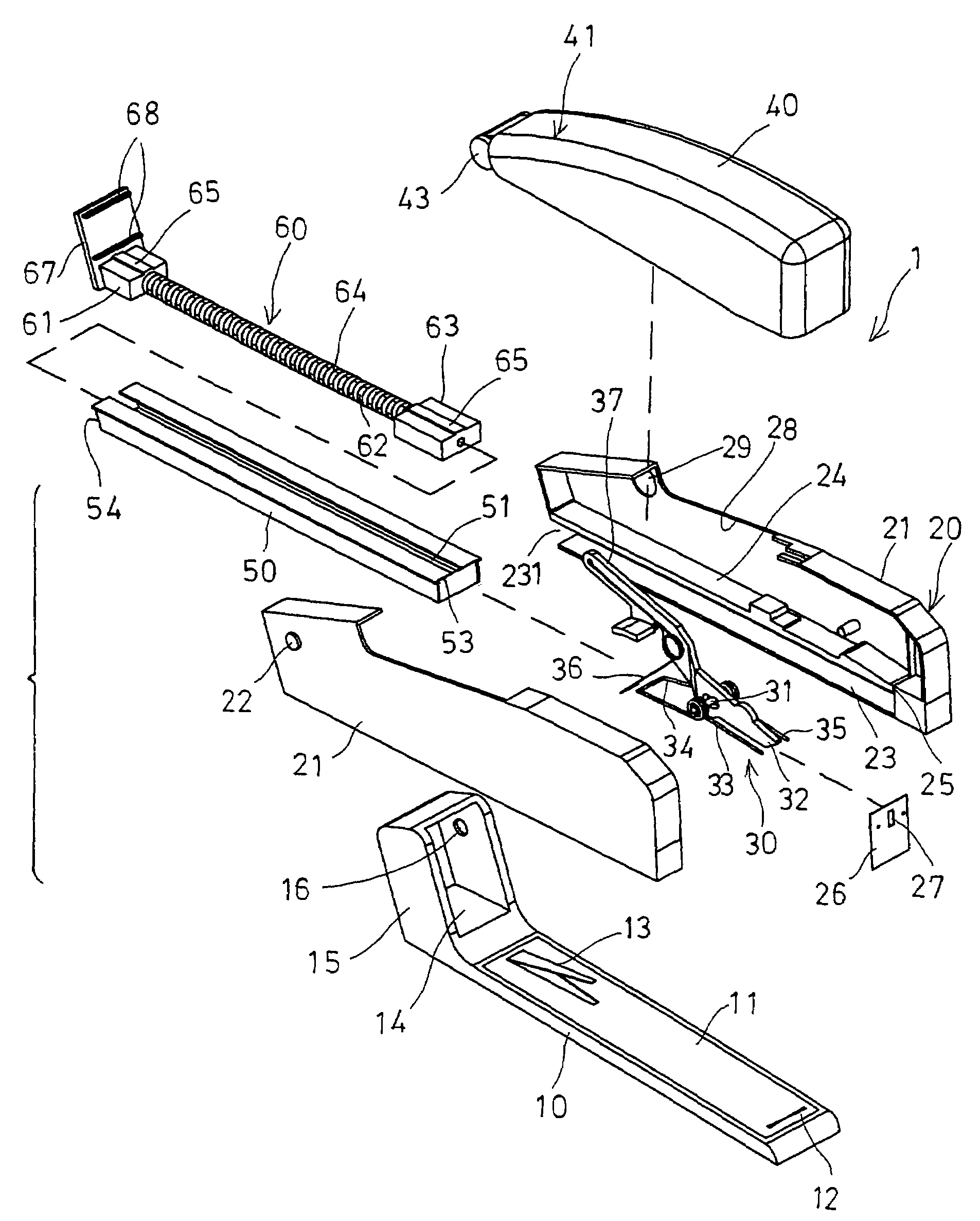 Stapling device