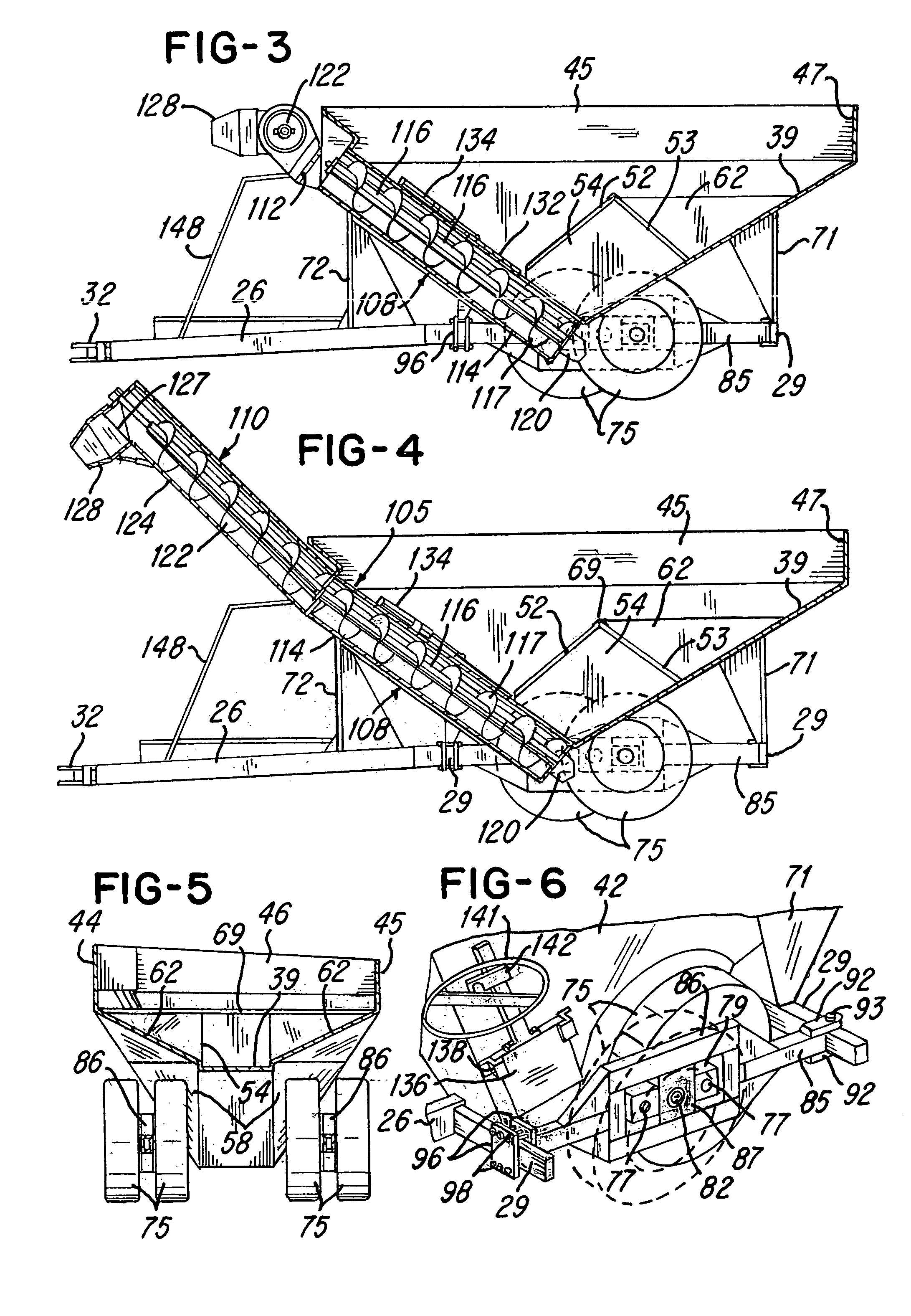 Grain wagon with improved grain container