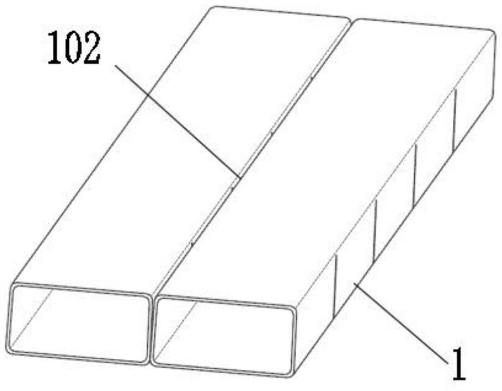 Structural part of wind power blade and preparation method of wind power blade shell