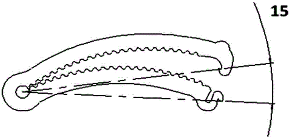 A metal vascular clip capable of directional degradation and absorption and its preparation method