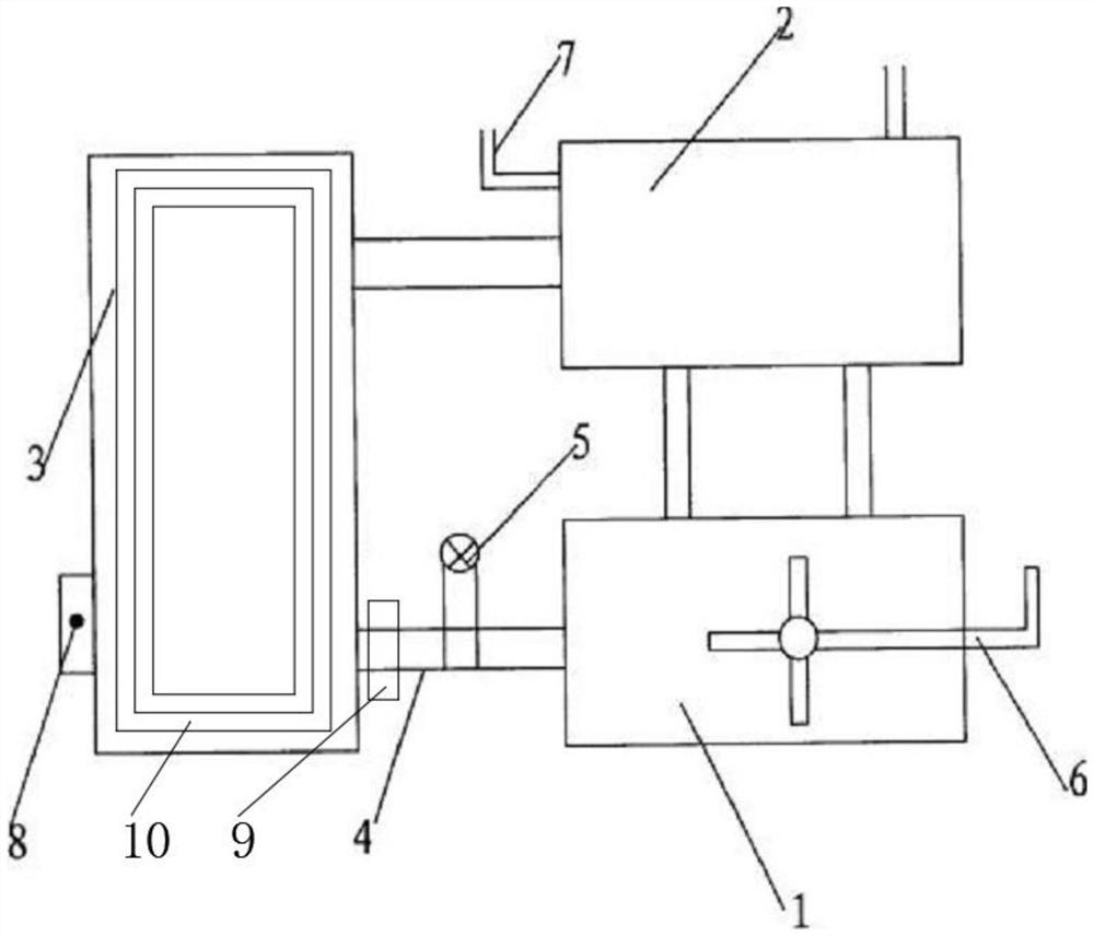 Biological energy source heat supply device capable of reducing heat loss