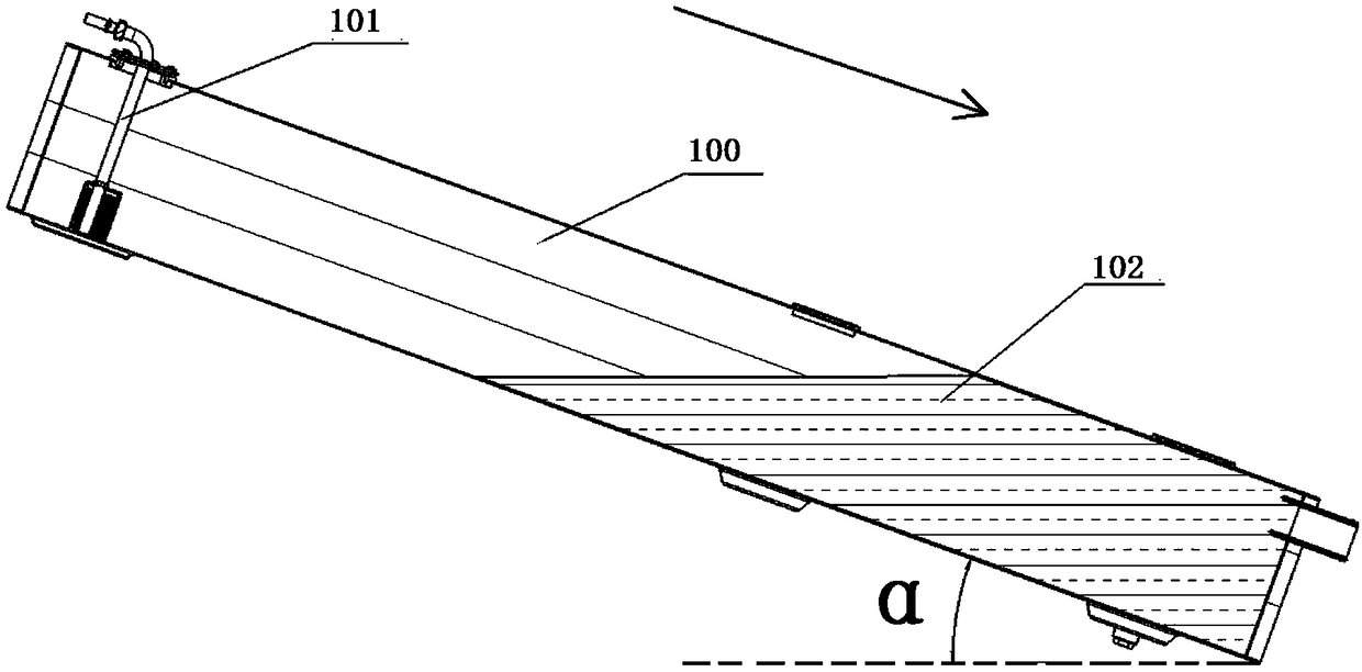 Oil supplying system of slope self-adaption diesel engine