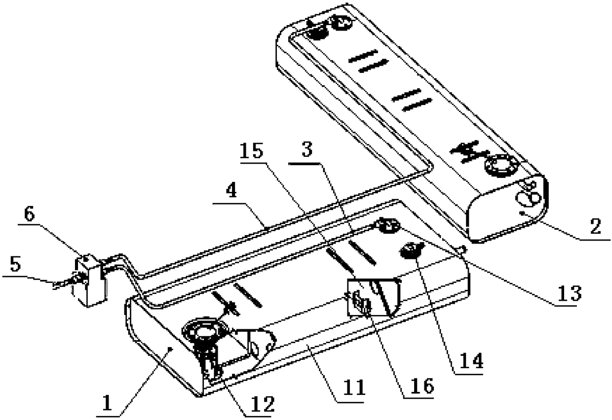 Oil supplying system of slope self-adaption diesel engine