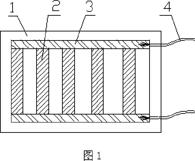 Carbon material electric heating ground film, its making method and installation method