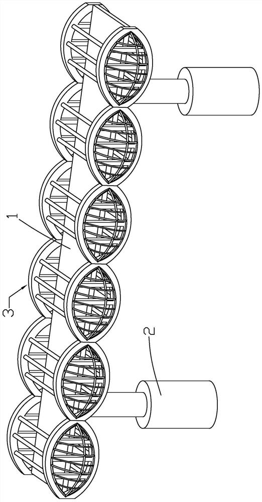 A kind of municipal bridge anti-collision device and construction method thereof