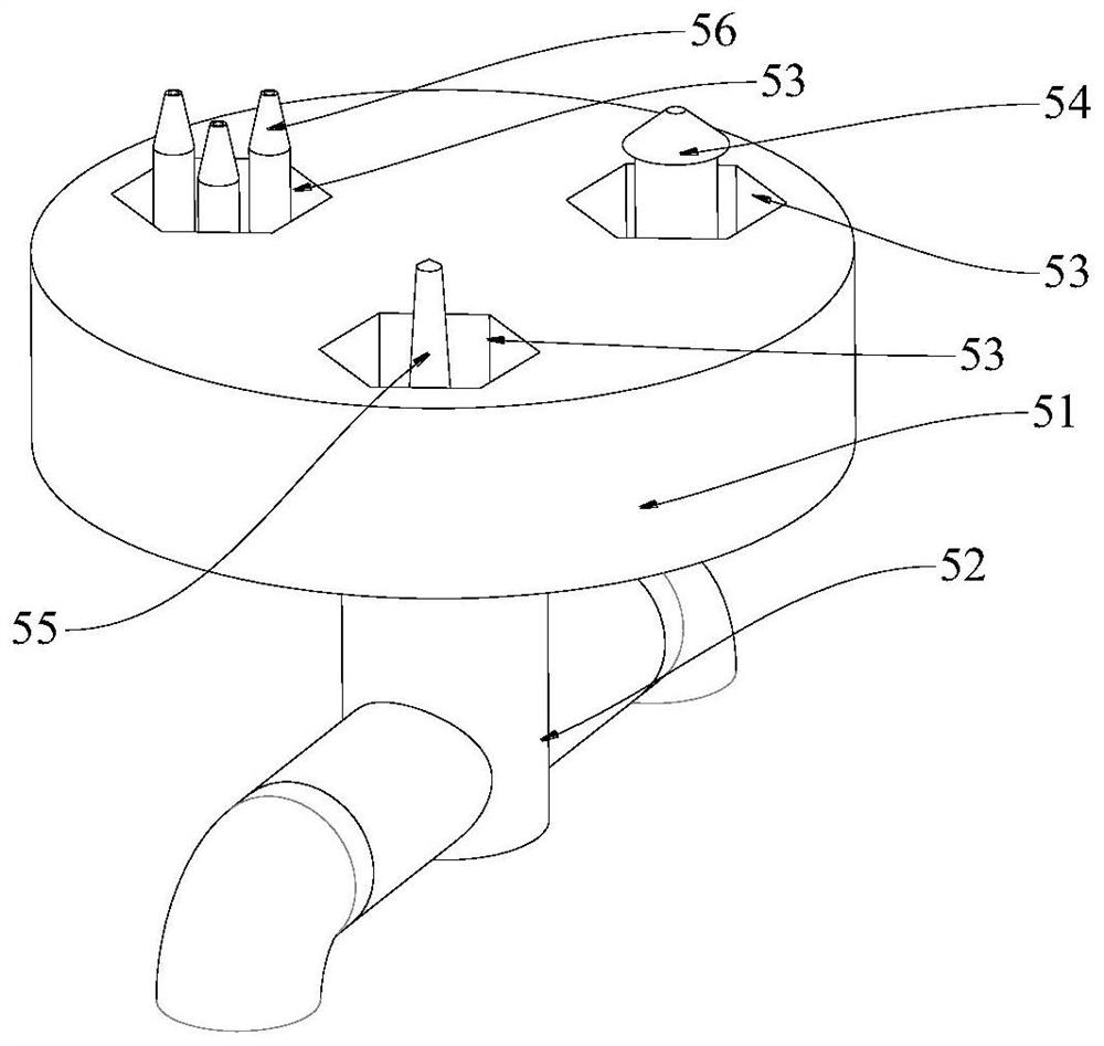 Underwater multi-degree-of-freedom intelligent decontamination device and method based on image recognition