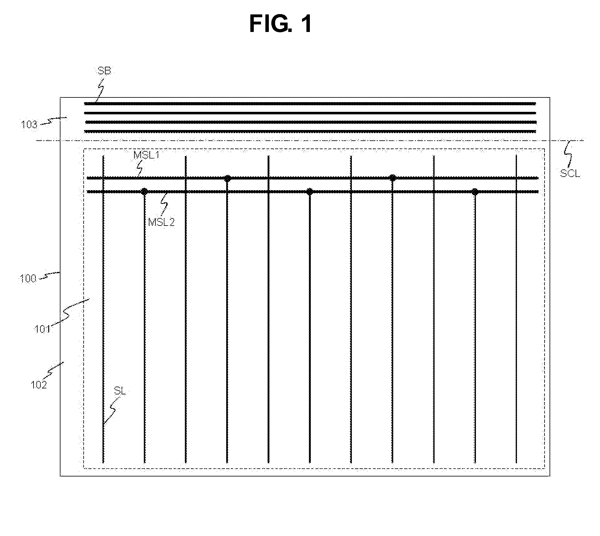 Display panel for display device and method for detecting defects of signal lines for display devices