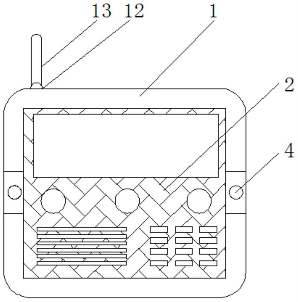 Fire monitoring device