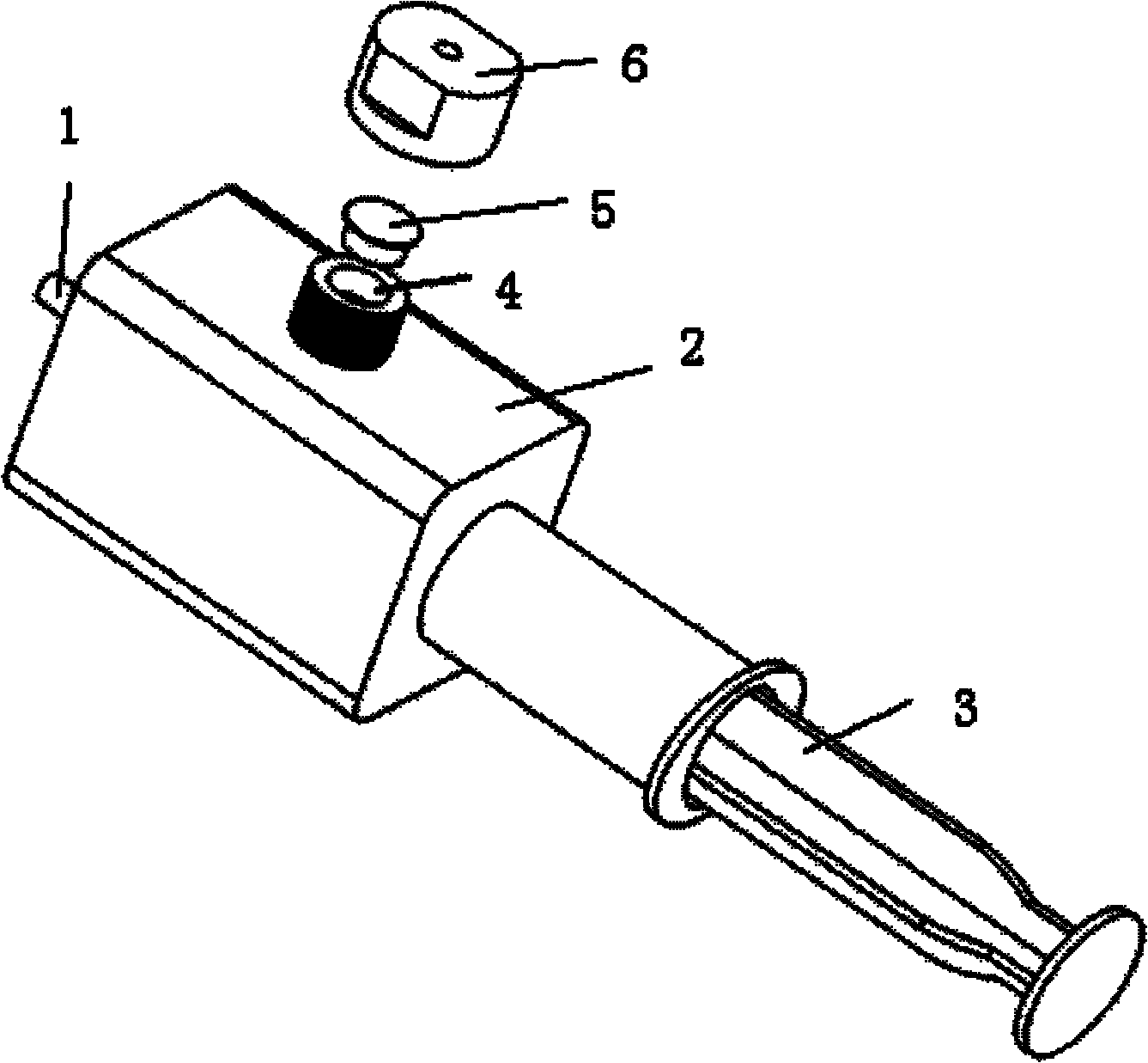 Gas sampling method and device