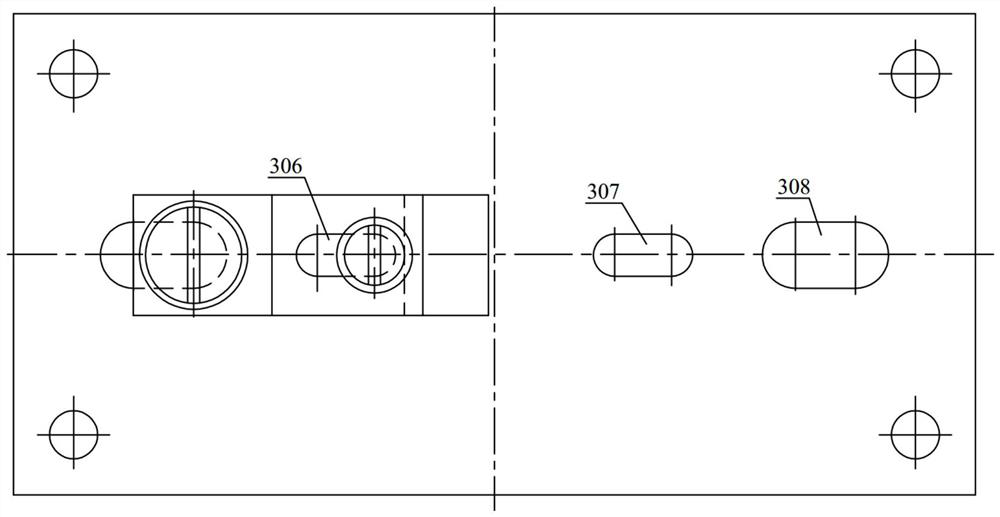 A miniature current heating rapid annealing furnace and heating fixture