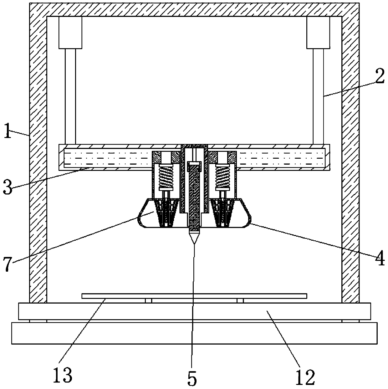 Device for preprocessing for circuit board by adopting thermal conductivity