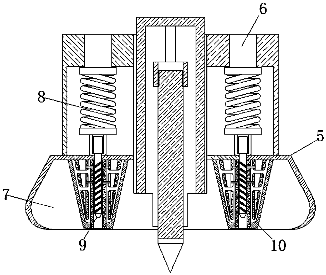 Device for preprocessing for circuit board by adopting thermal conductivity