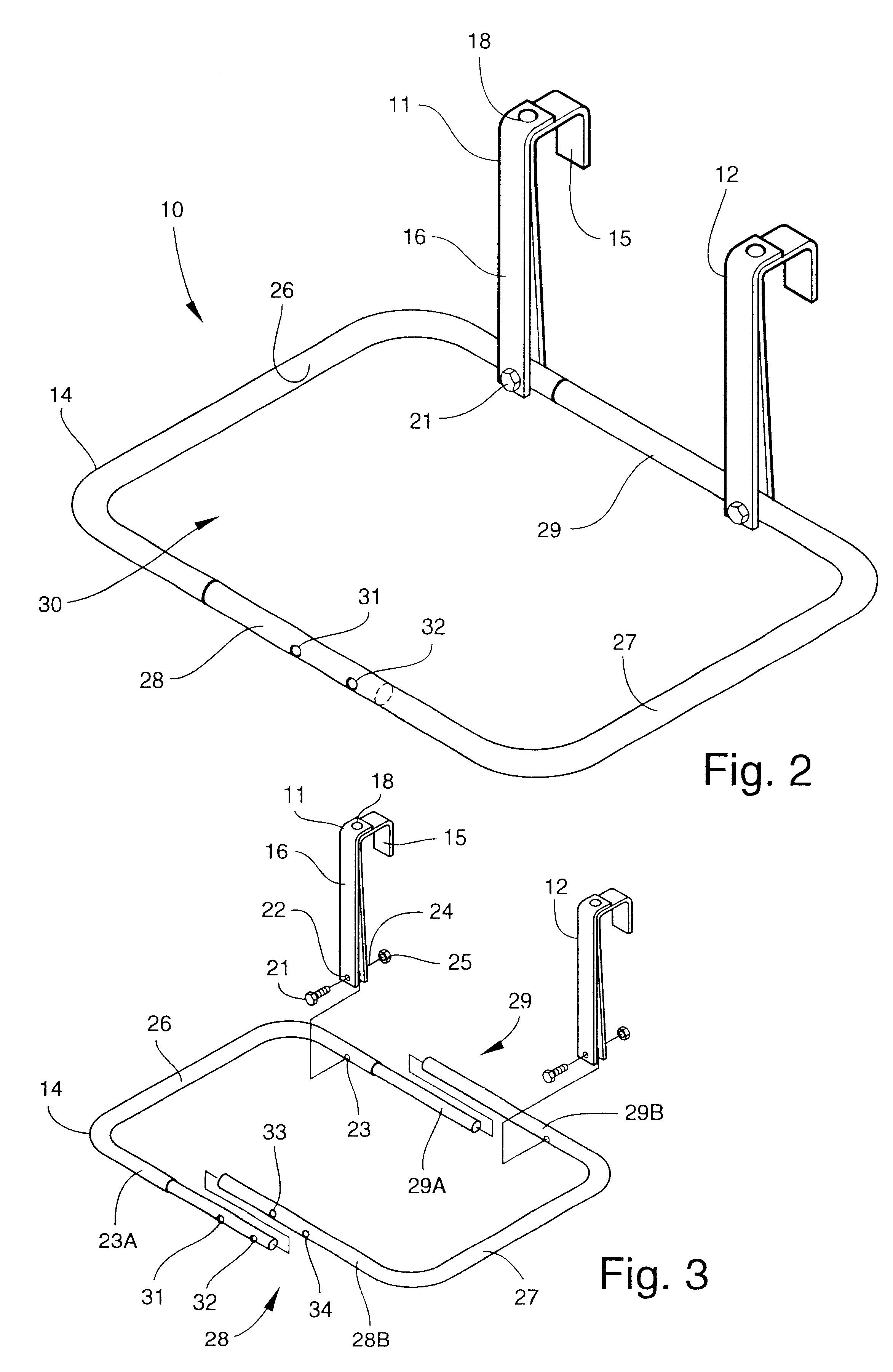 Bin Carrier attachment for a portable waste container