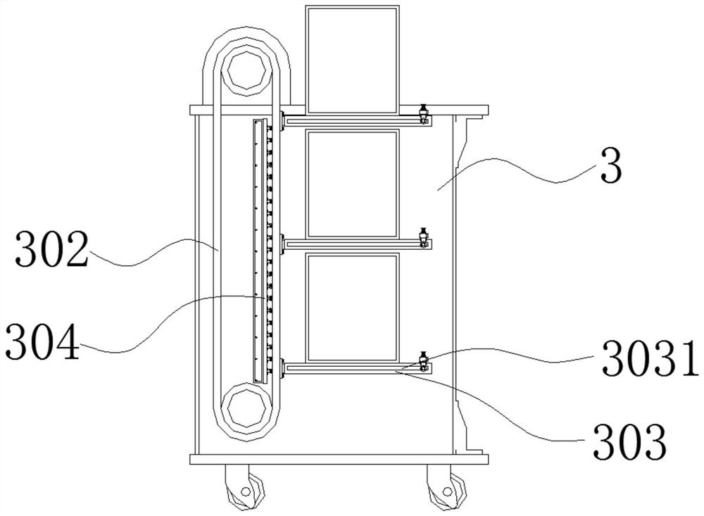 A complete line of chassis packaging detection line