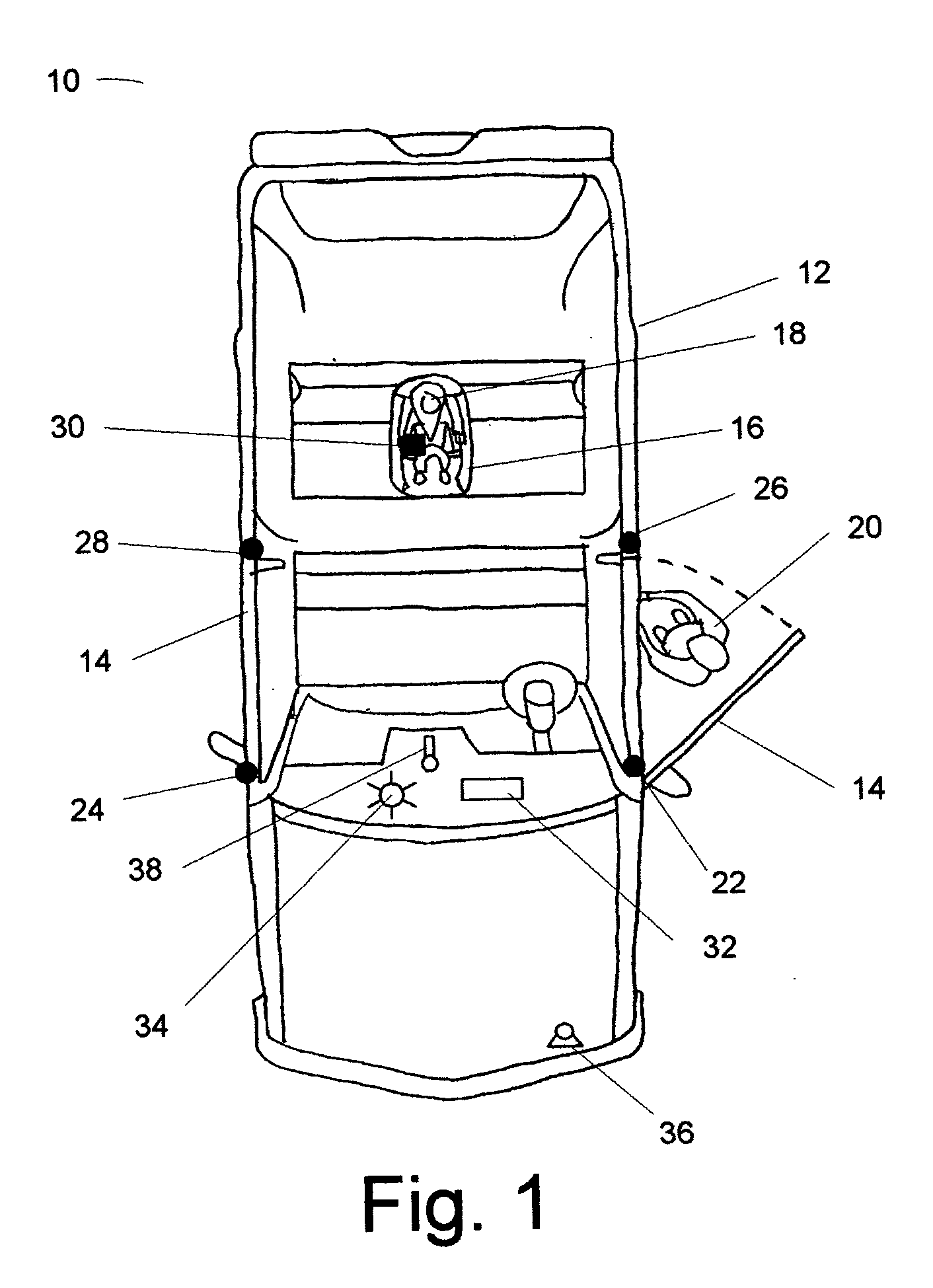 Occupant detection and notification system for use wiith a child car seat