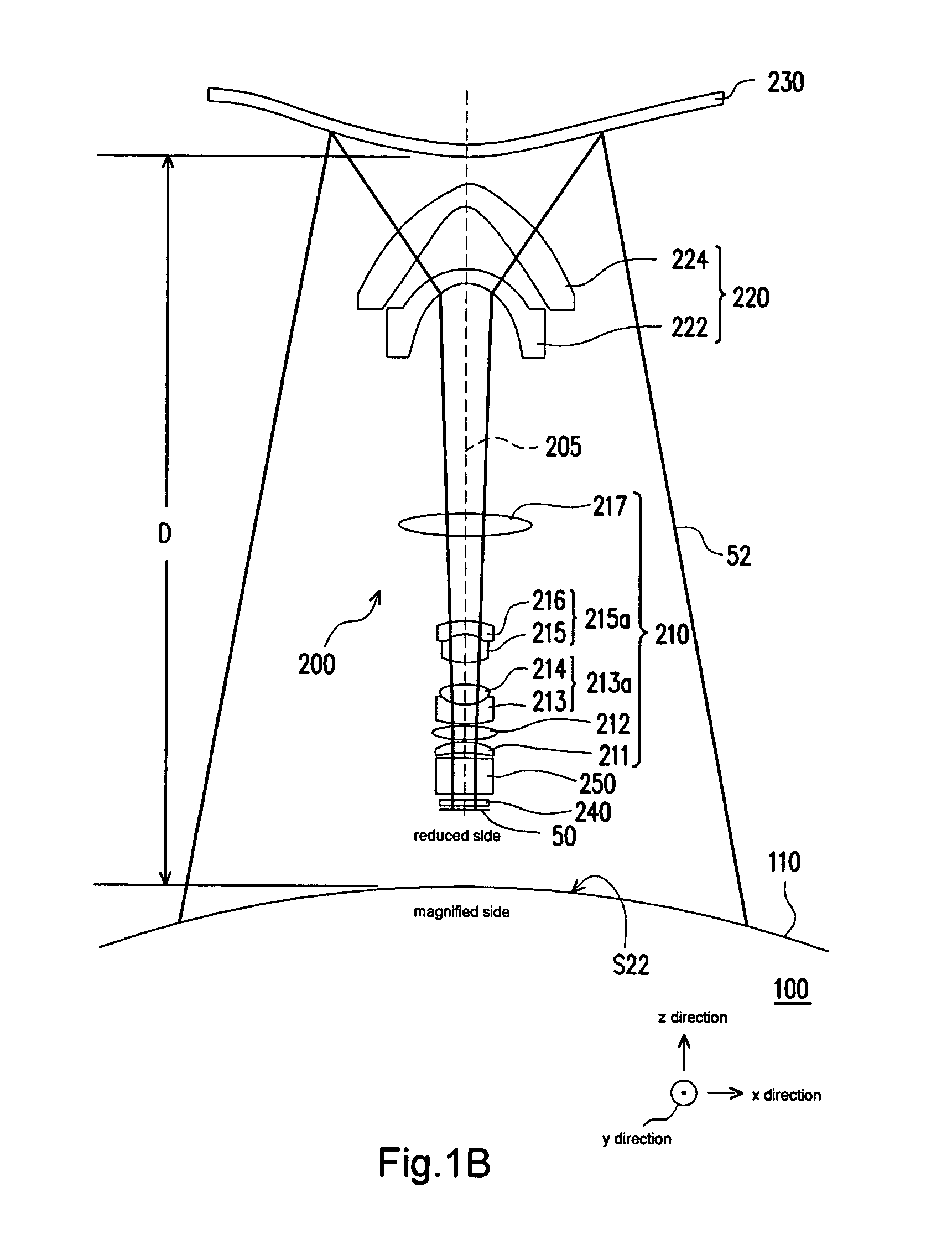 Fixed focus lens and imaging system