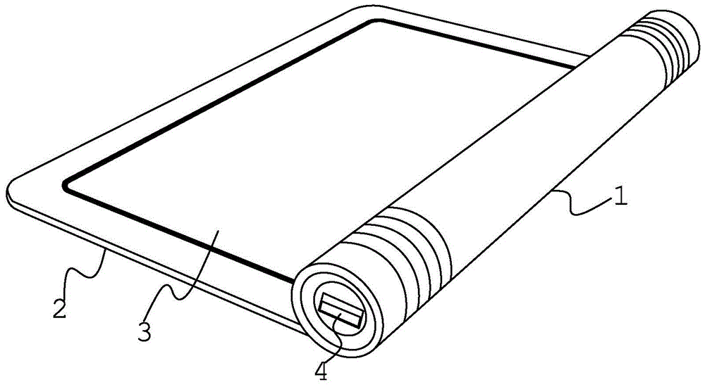 Foldable wireless charging device and foldable wireless charging device with data transmission function