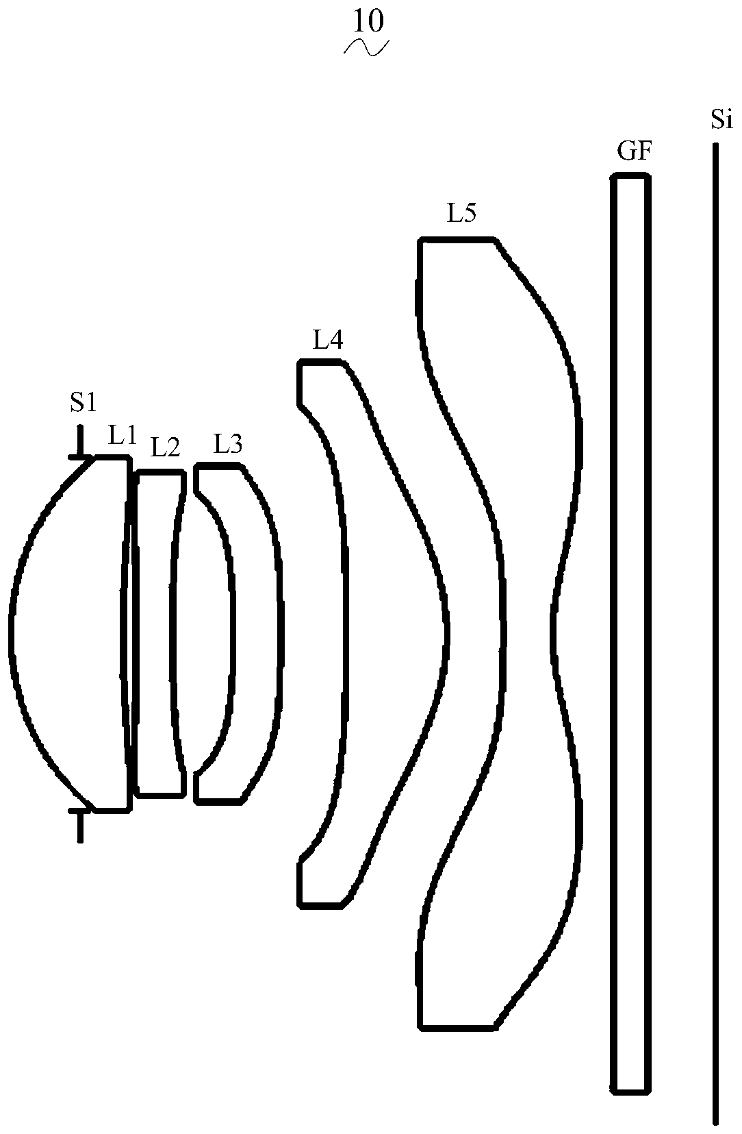 Shooting optical lens