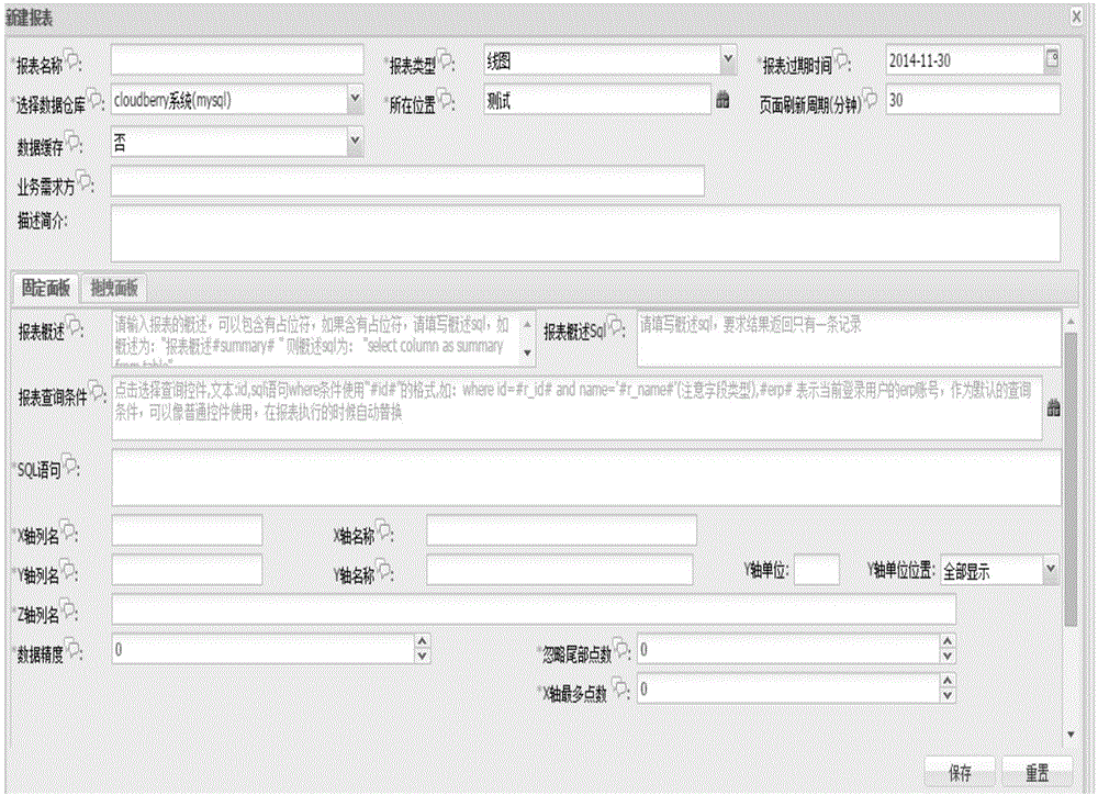 Statement analysis report pushing method and device