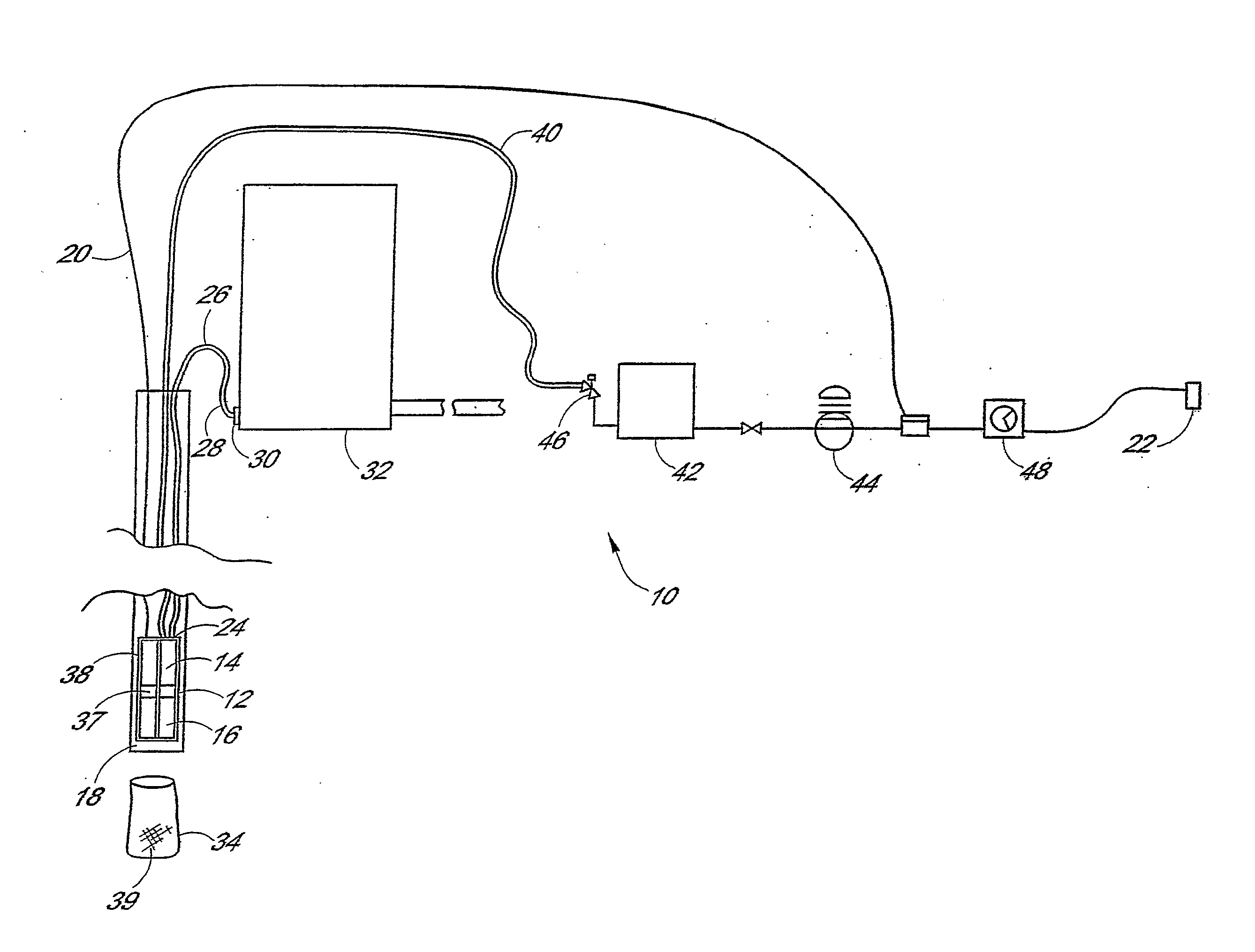 Method and system for filtering sediment-bearing fluids