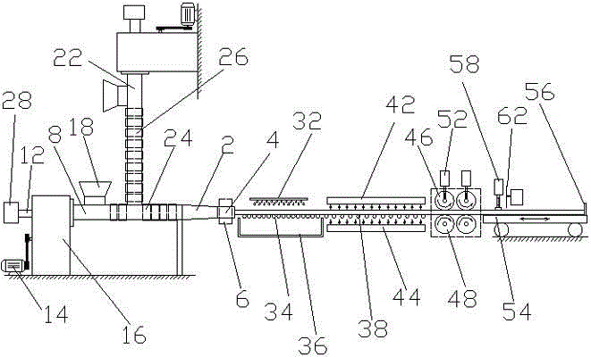 A process for preparing microporous tubes by semi-melt continuous extrusion of polymer powder