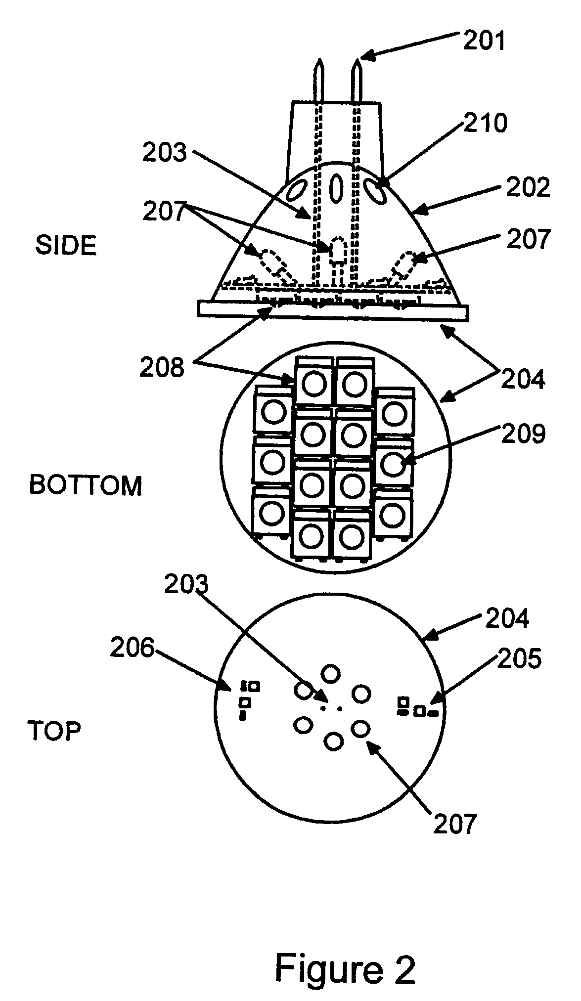 Light emitting diode replacement lamp