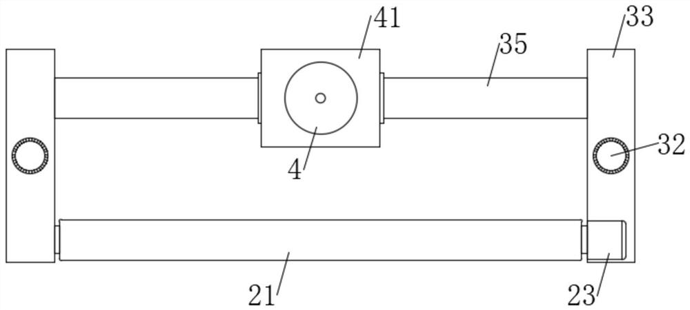 Thickness detection mechanism utilizing Hall sensing