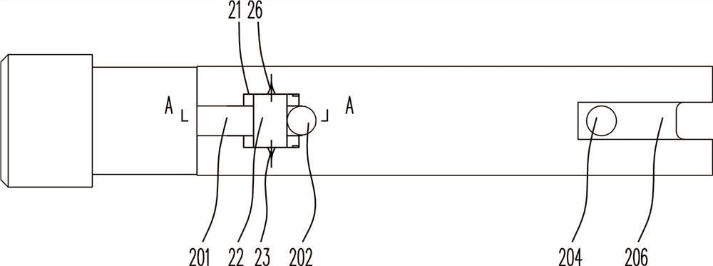 Oscillating sliding vane jet flow stroke-increasing hydraulic oscillator