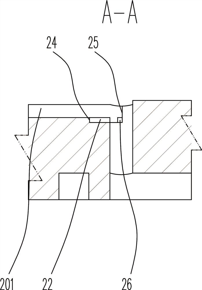 Oscillating sliding vane jet flow stroke-increasing hydraulic oscillator