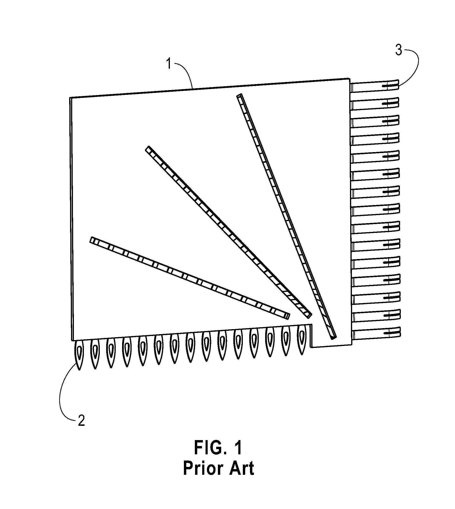 Tall mezzanine connector