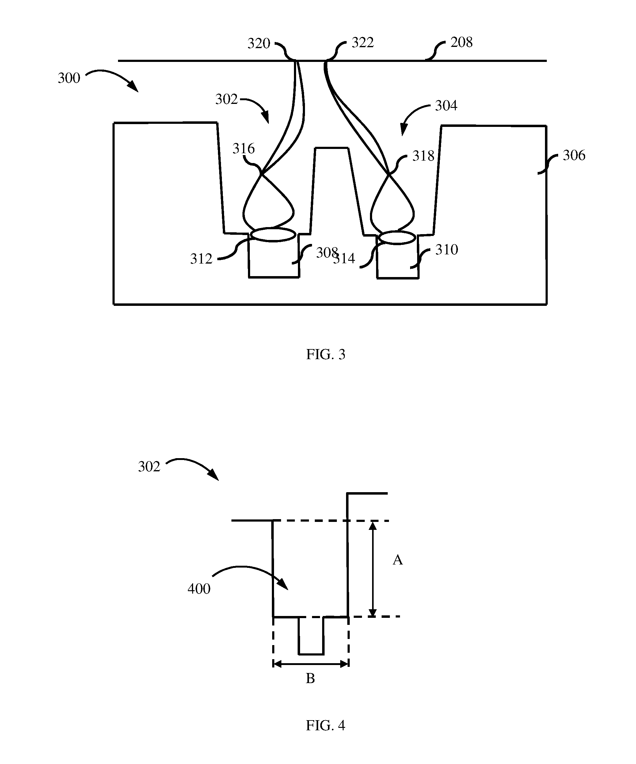 Deep channel cathode assembly