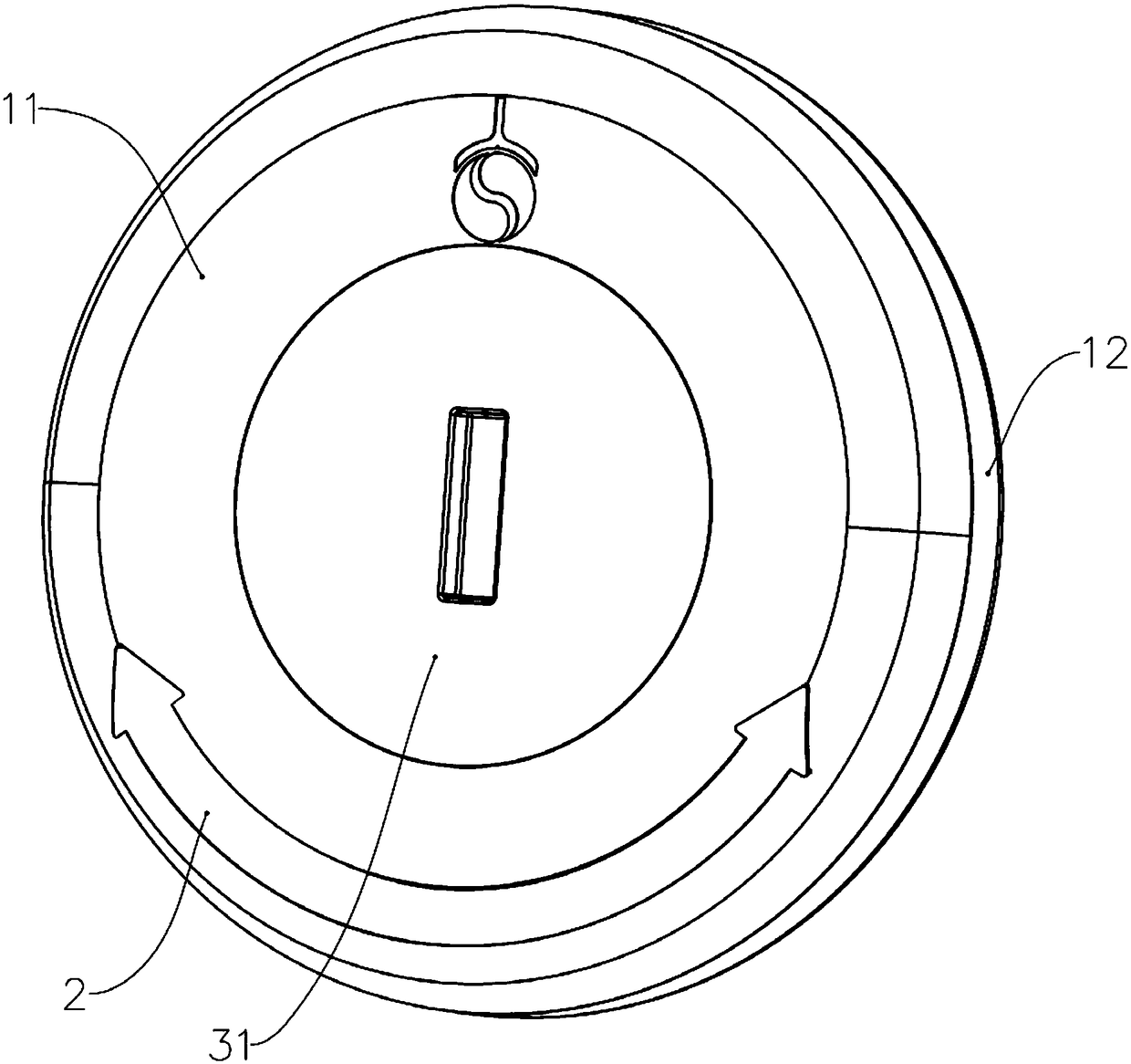 Steering Prompting device, steering wheel unit and vehicle