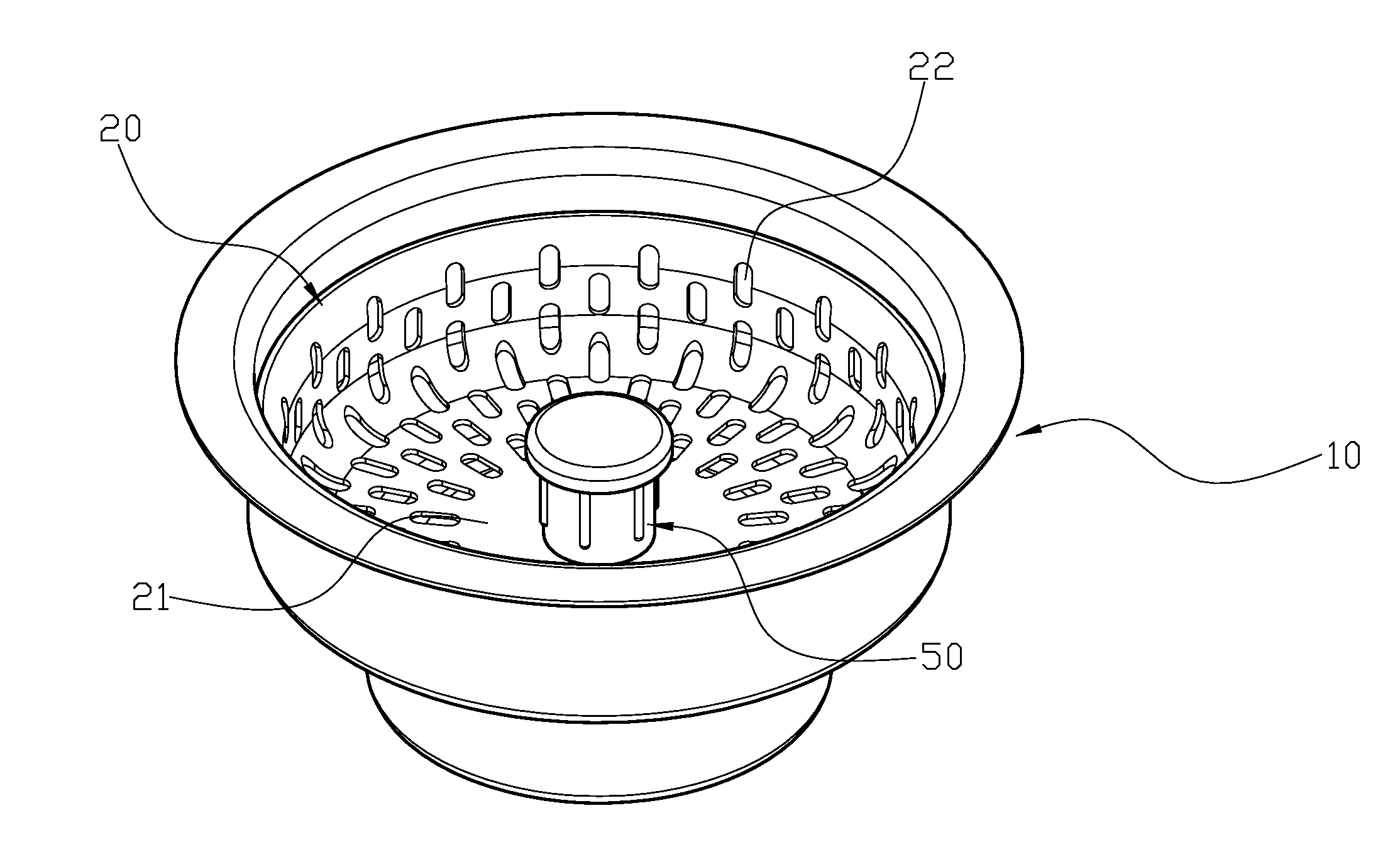 Water stopper for sink