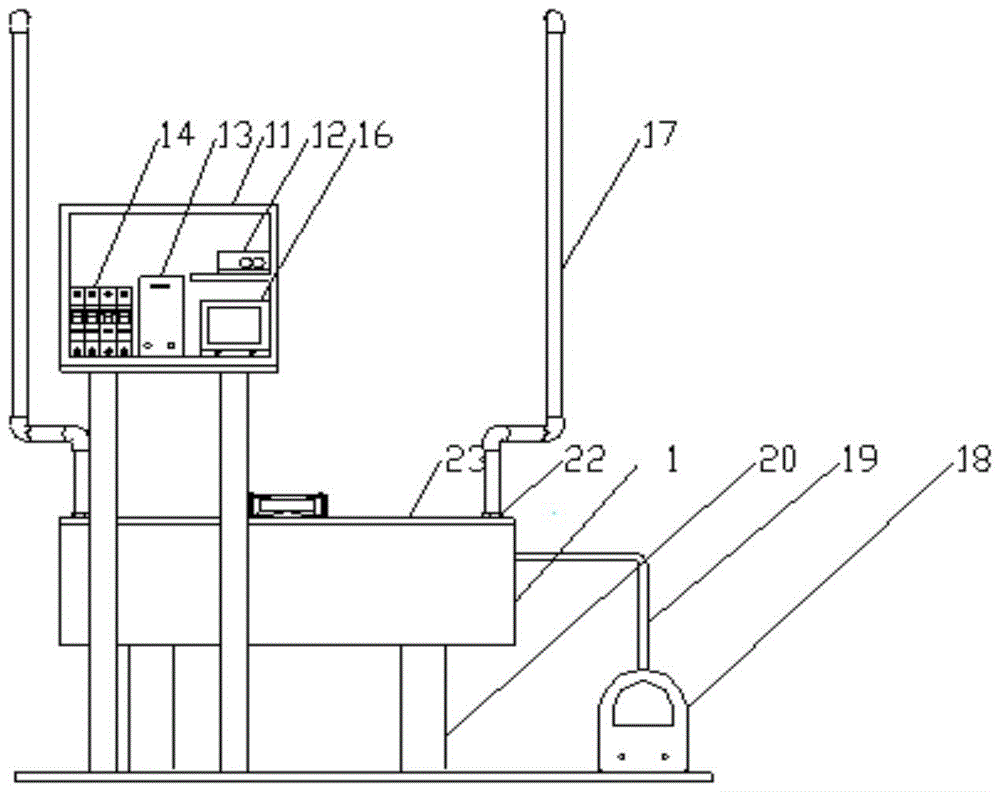 A fruit and vegetable humidification device and humidification method based on atomization energy consumption and water temperature