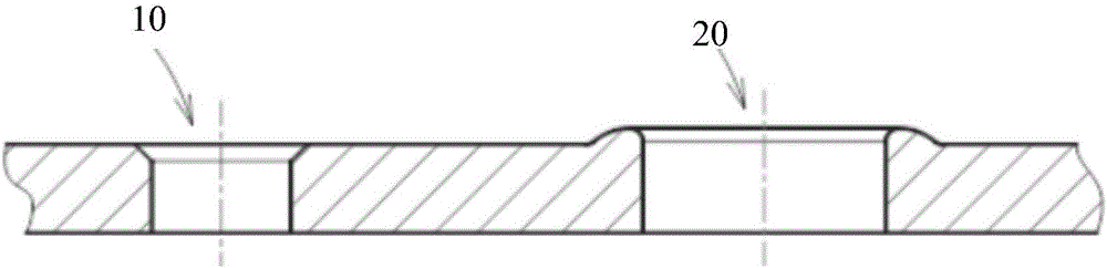 Combined drill molding milling cutter and manufacturing method thereof