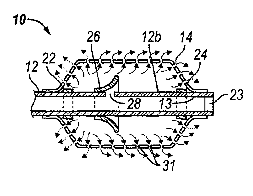 Ethmoidotomy system and implantable spacer devices having therapeutic substance delivery capability for treatment of paranasal sinusitis