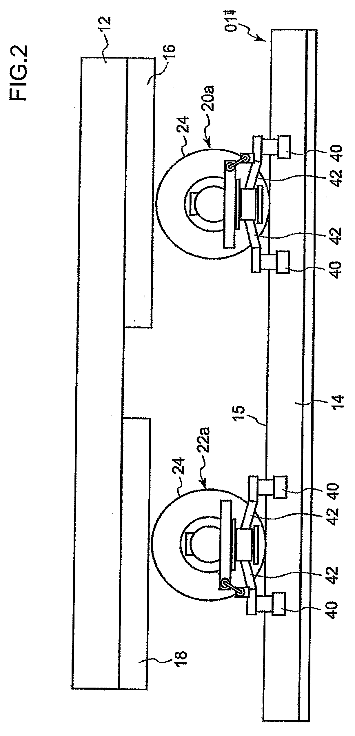 Tramway transit system