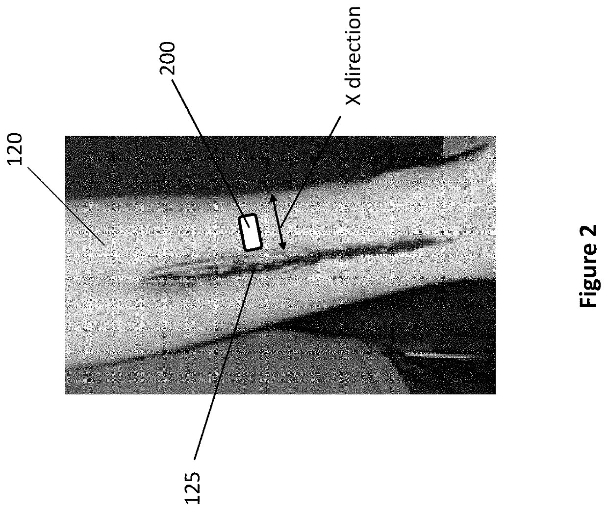 Wearable thermometer patch comprising a temperature sensor array