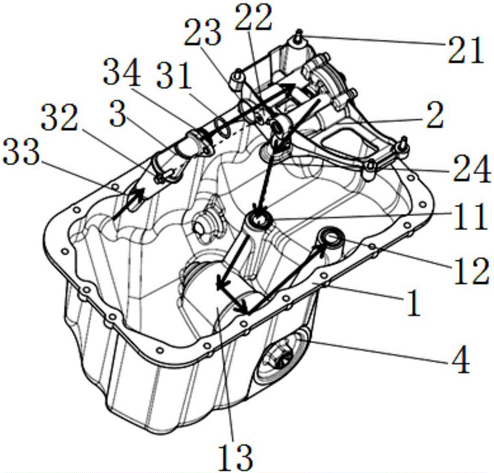 Engine lubrication system and method