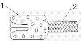 Mouth gag for preventing and controlling microstomia deformity caused by scar contracture after burns