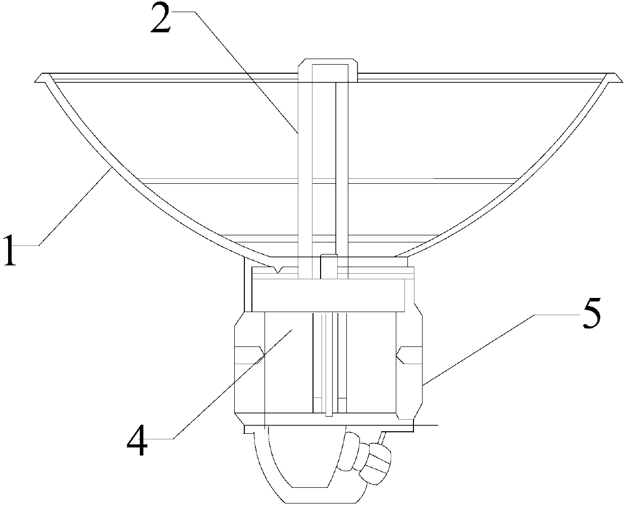 Sound focusing voice pickup device