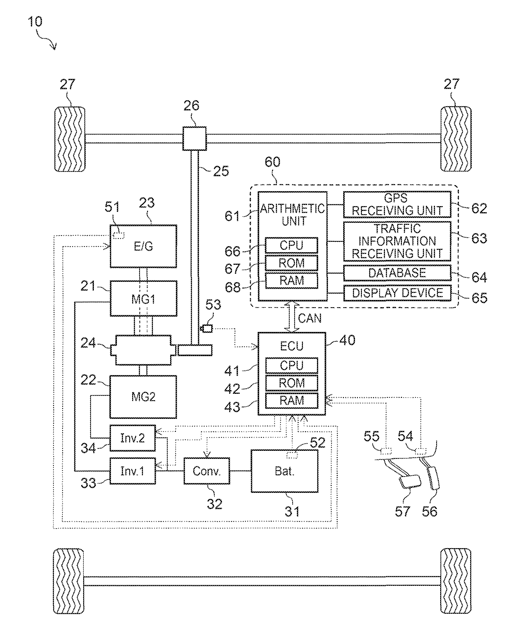 Control apparatus for hybrid vehicle