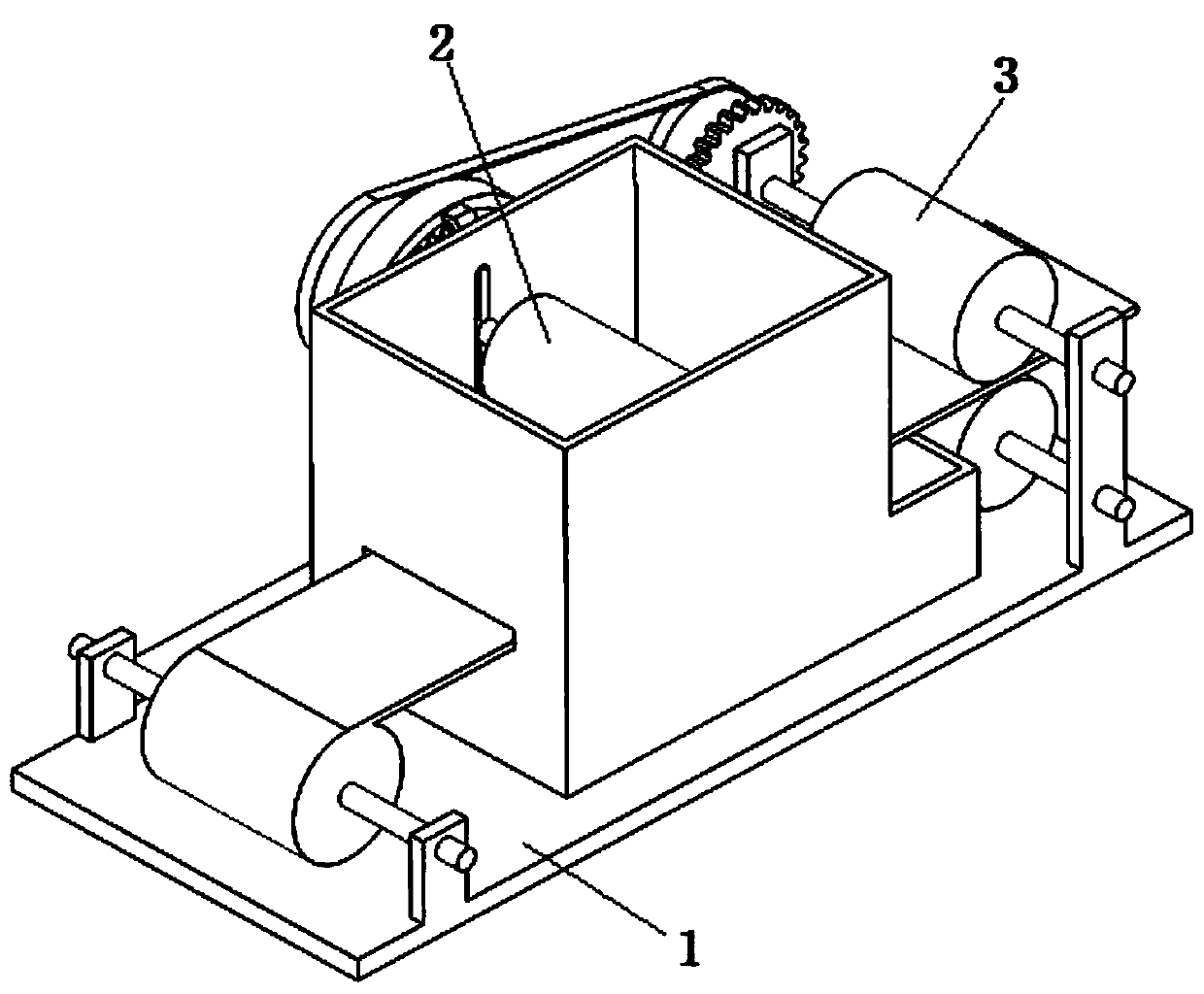 Method for preparing highly flame-retardant nonwoven fabric