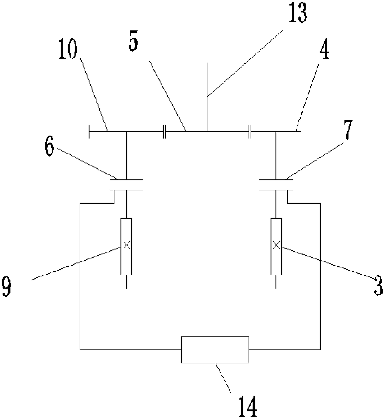 Novel worm gear type speed changer and speed changing method thereof