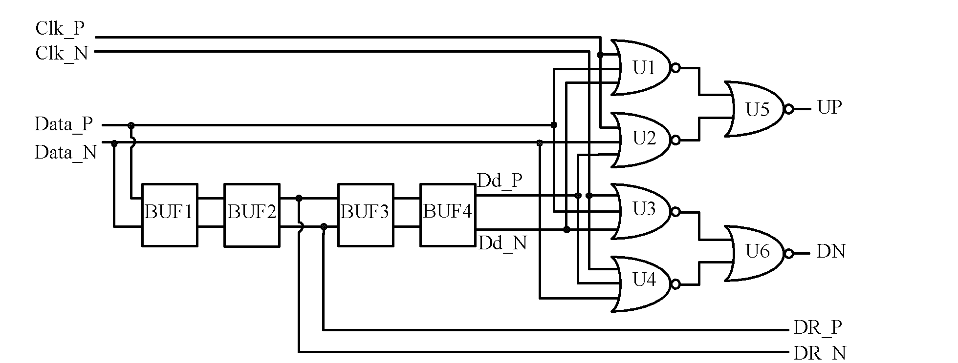 A Phase Detector Circuit Applied to Clock Data Recovery