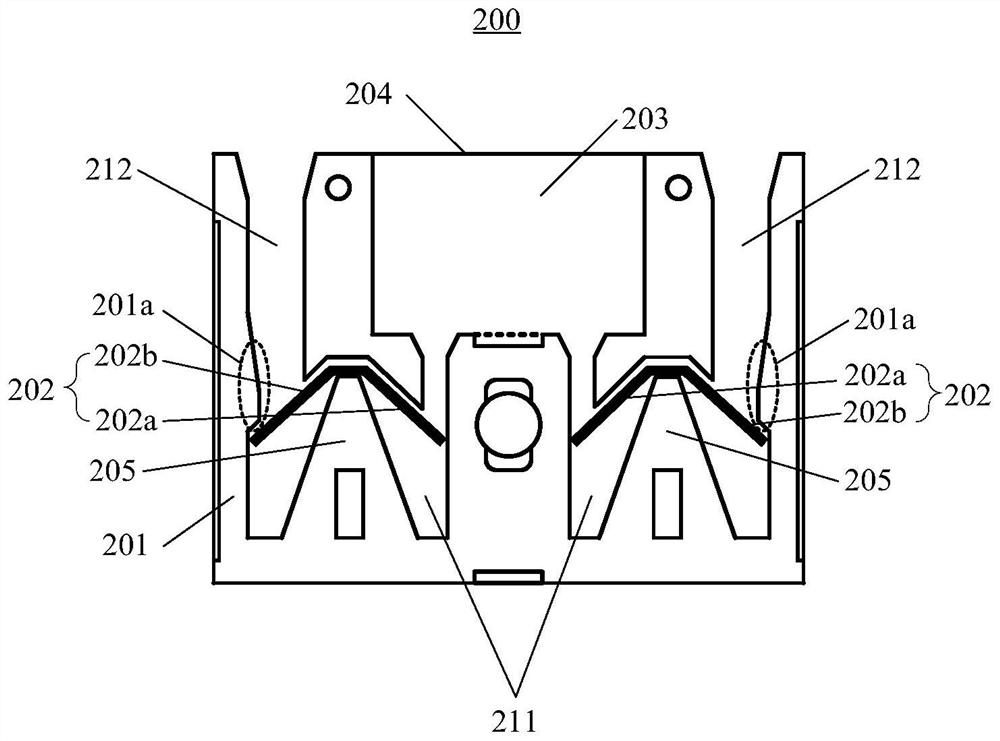 Shell device of wiring terminal, wiring terminal and lighting equipment