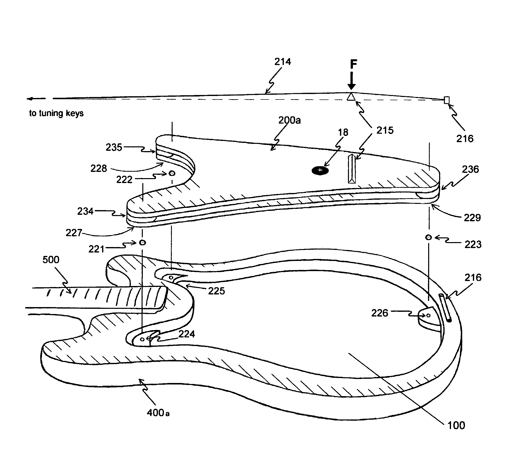 Electro-acoustic guitar