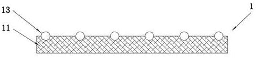 A kind of backing plate under composite sleeper and sleeper thereof