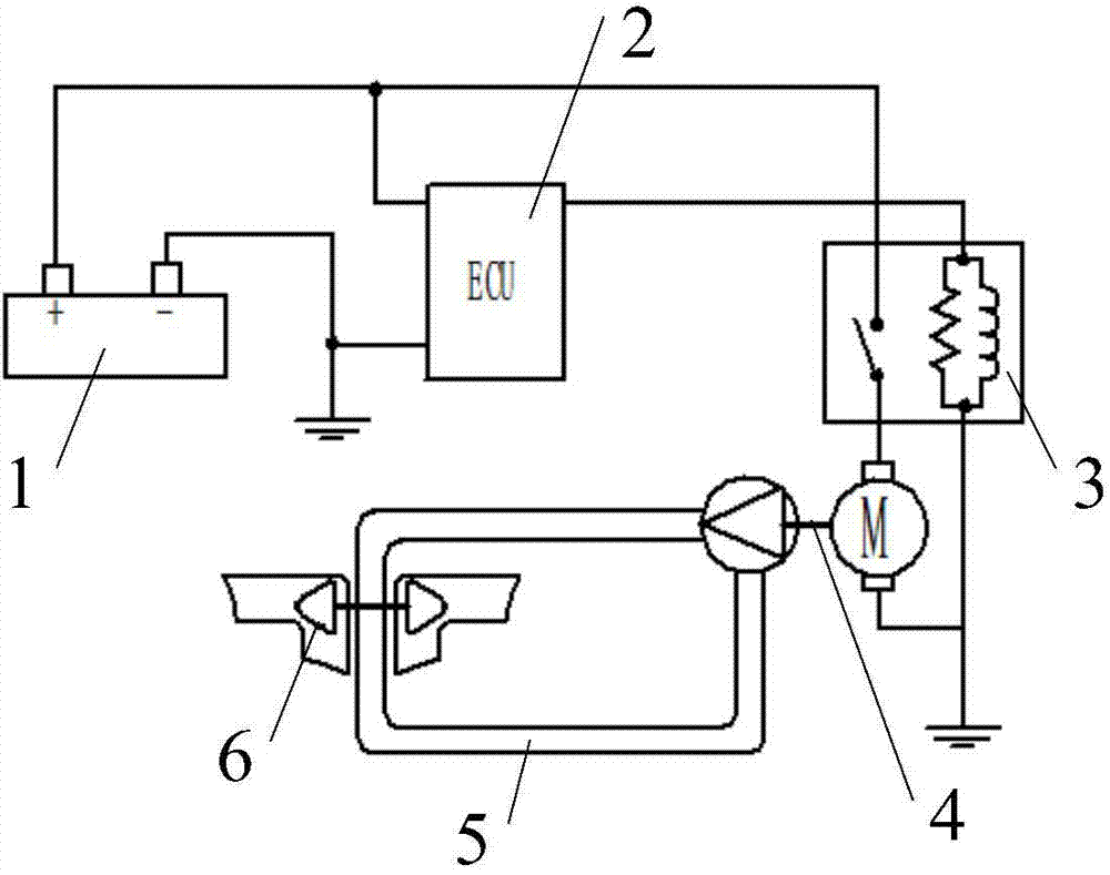 Time delay water cooling device and control method thereof