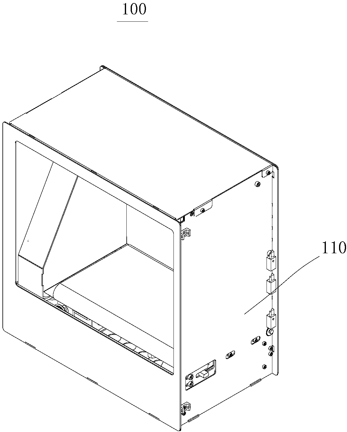 Cargo bucket and vending machine